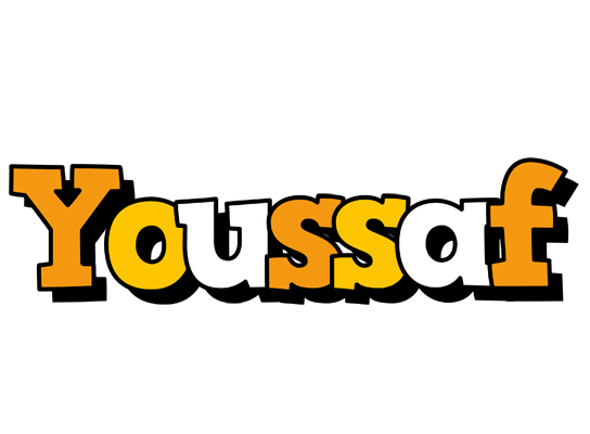 Youssaf cartoon logo