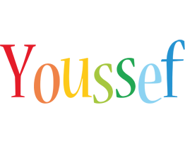 Youssef birthday logo