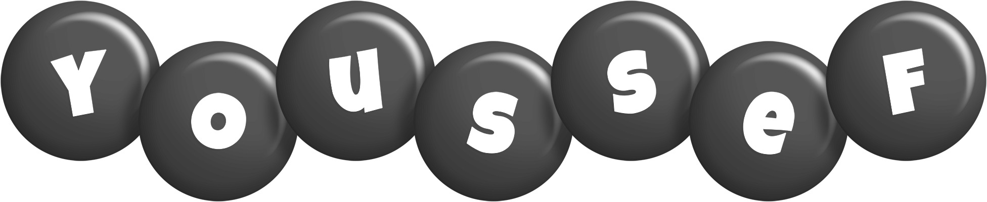 Youssef candy-black logo