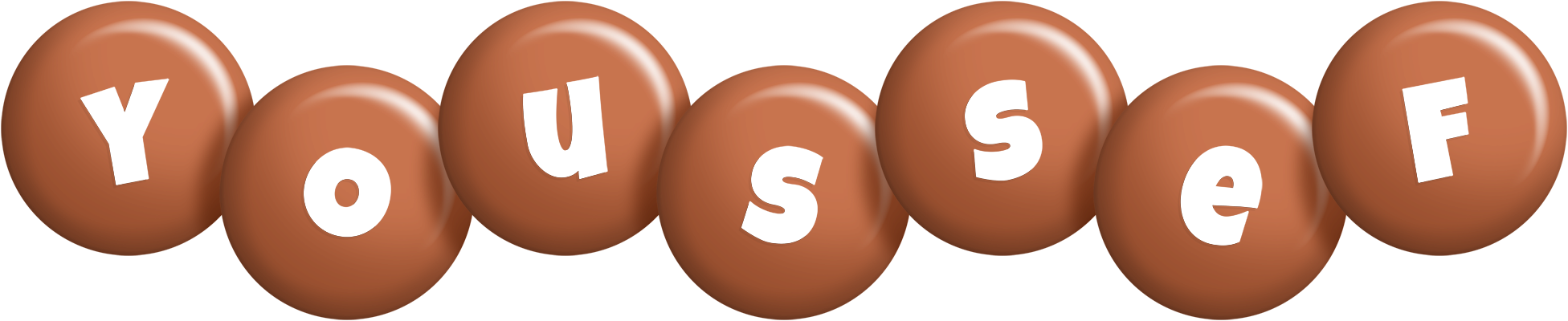 Youssef candy-brown logo