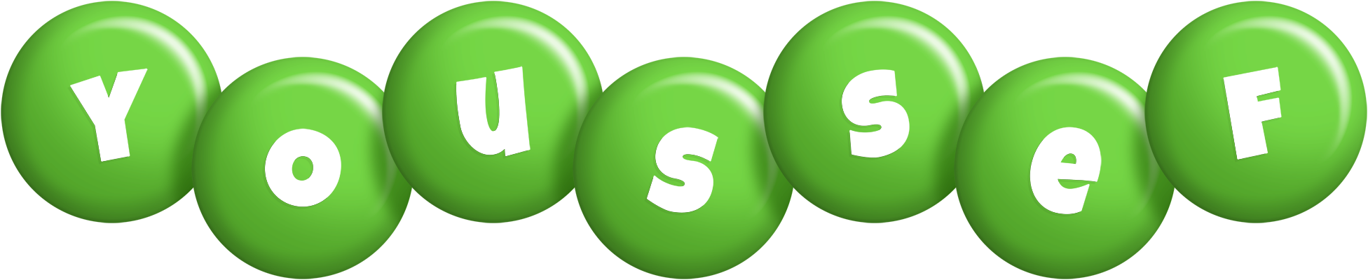 Youssef candy-green logo
