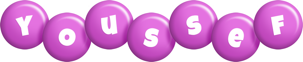 Youssef candy-purple logo
