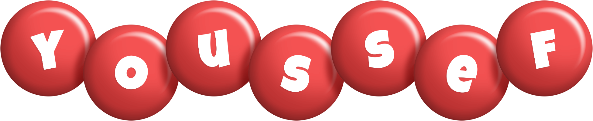 Youssef candy-red logo