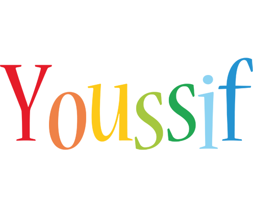 Youssif birthday logo