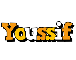 Youssif cartoon logo