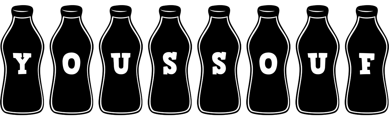 Youssouf bottle logo