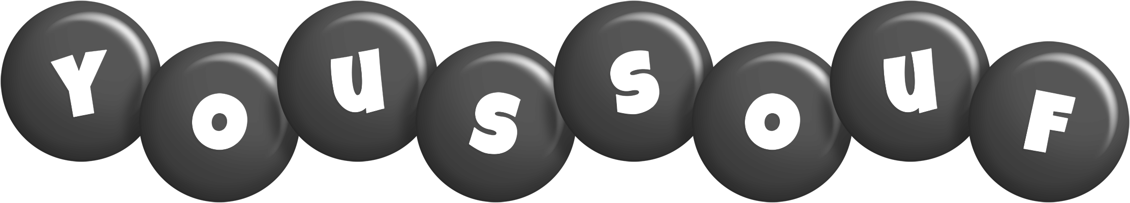 Youssouf candy-black logo