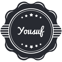 Yousuf badge logo