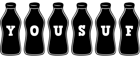 Yousuf bottle logo