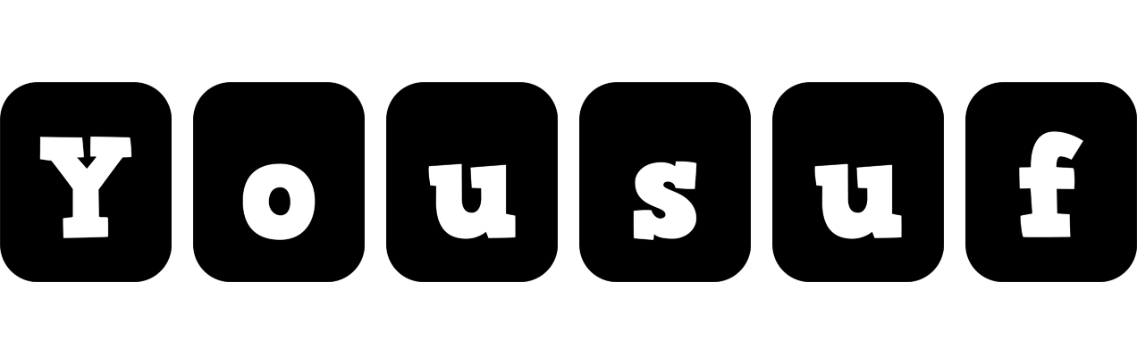 Yousuf box logo