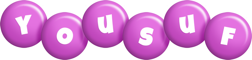 Yousuf candy-purple logo