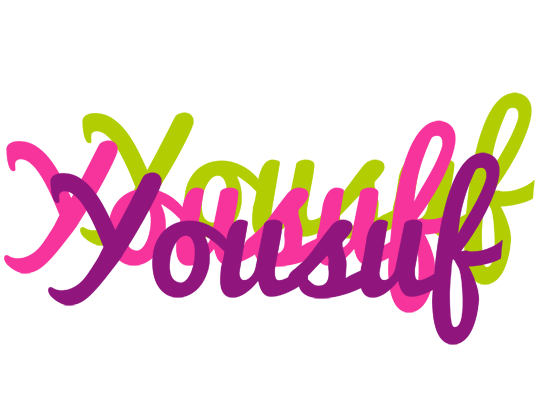 Yousuf flowers logo