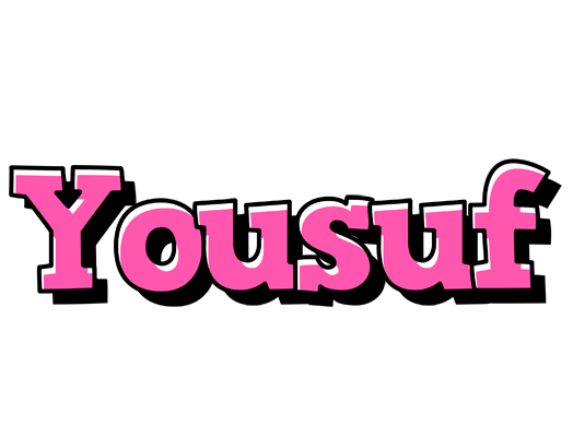 Yousuf girlish logo
