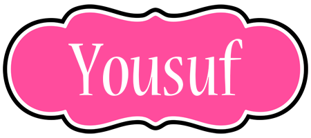 Yousuf invitation logo