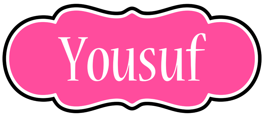 Yousuf invitation logo