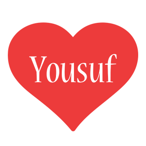 Yousuf love logo