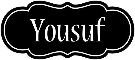 Yousuf welcome logo
