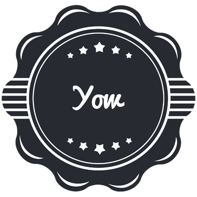 Yow badge logo