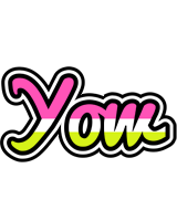 Yow candies logo