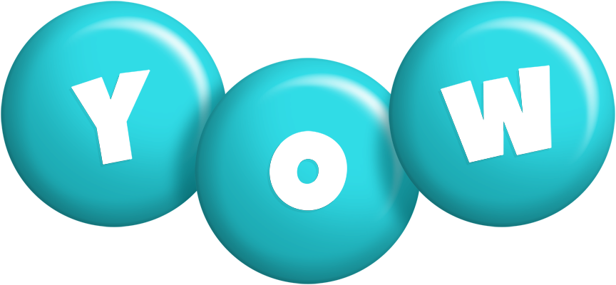 Yow candy-azur logo