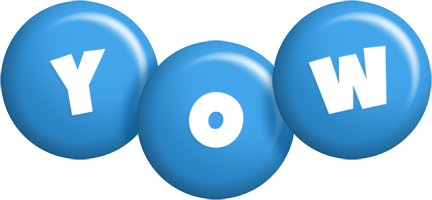 Yow candy-blue logo