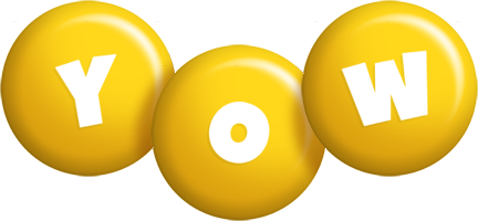 Yow candy-yellow logo