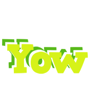 Yow citrus logo