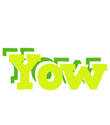 Yow citrus logo