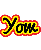 Yow flaming logo