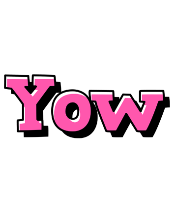 Yow girlish logo