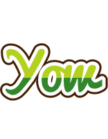 Yow golfing logo