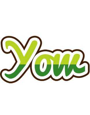Yow golfing logo