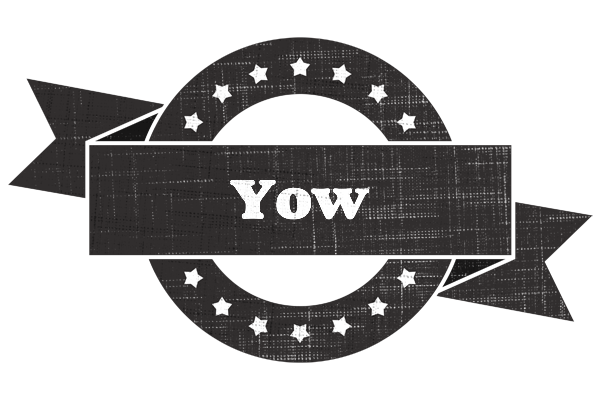 Yow grunge logo