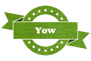 Yow natural logo