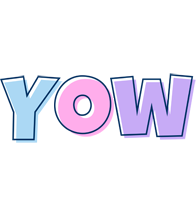 Yow pastel logo