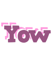 Yow relaxing logo