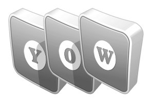 Yow silver logo