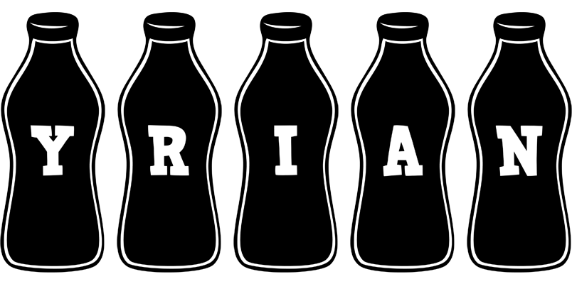 Yrian bottle logo