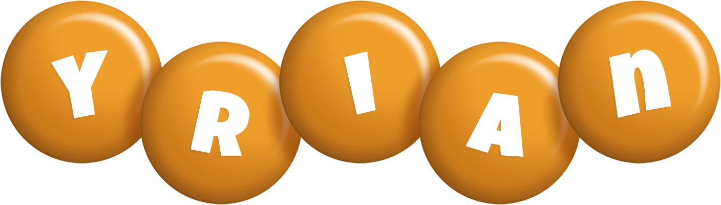Yrian candy-orange logo