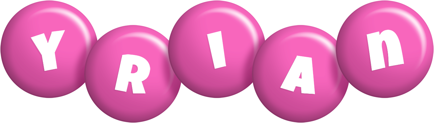 Yrian candy-pink logo