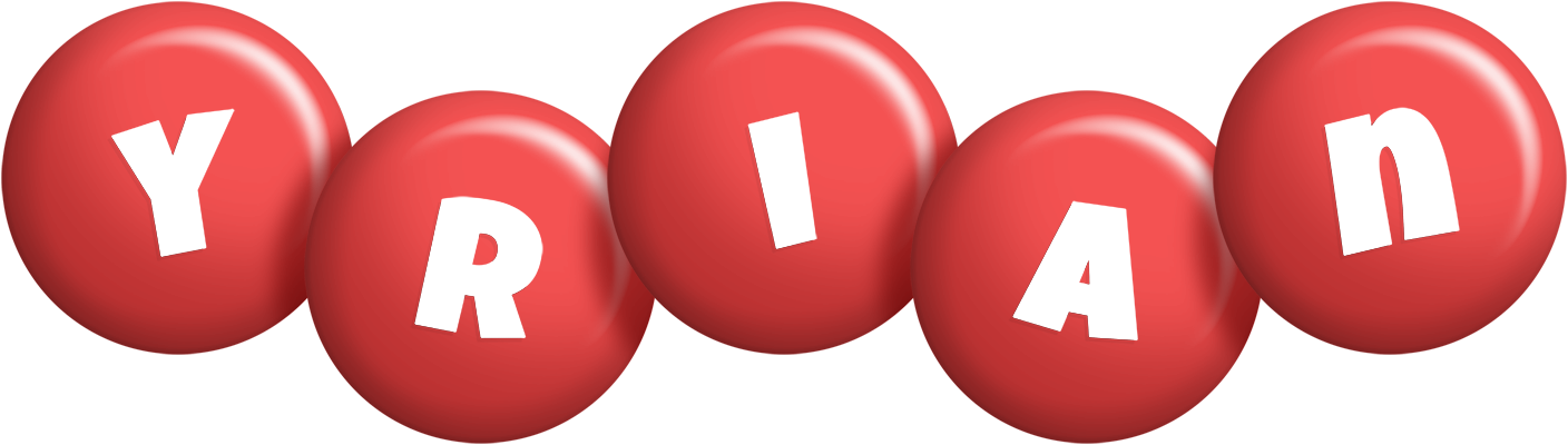 Yrian candy-red logo