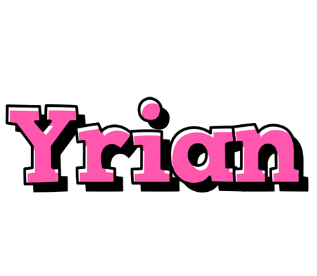 Yrian girlish logo