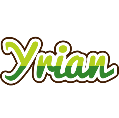 Yrian golfing logo