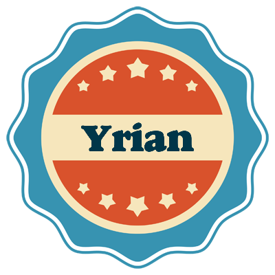Yrian labels logo