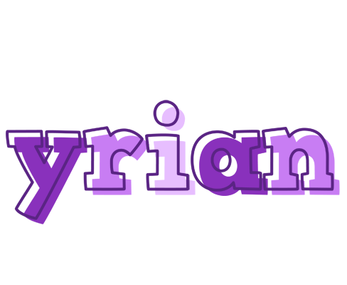 Yrian sensual logo
