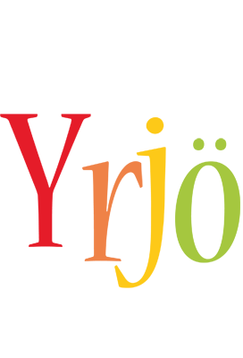 Yrjö birthday logo