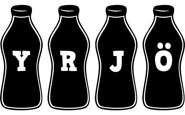 Yrjö bottle logo