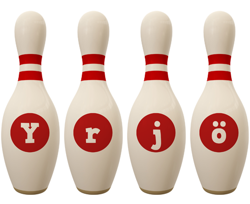 Yrjö bowling-pin logo