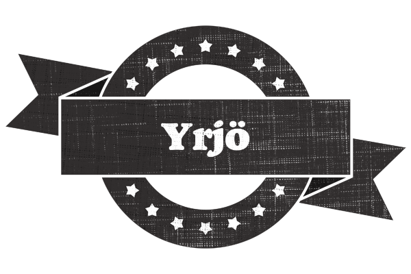Yrjö grunge logo