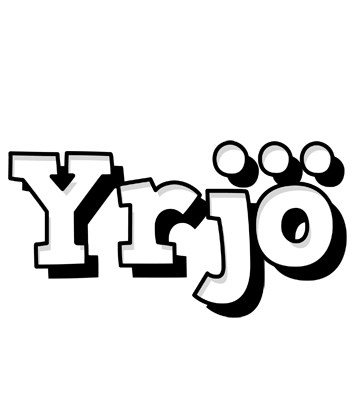 Yrjö snowing logo